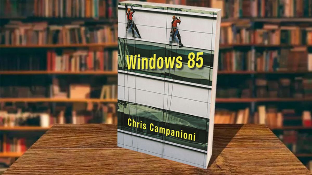 Book cover of Windows 85 by Pace University's English professor Christopher Campanioni, PhD